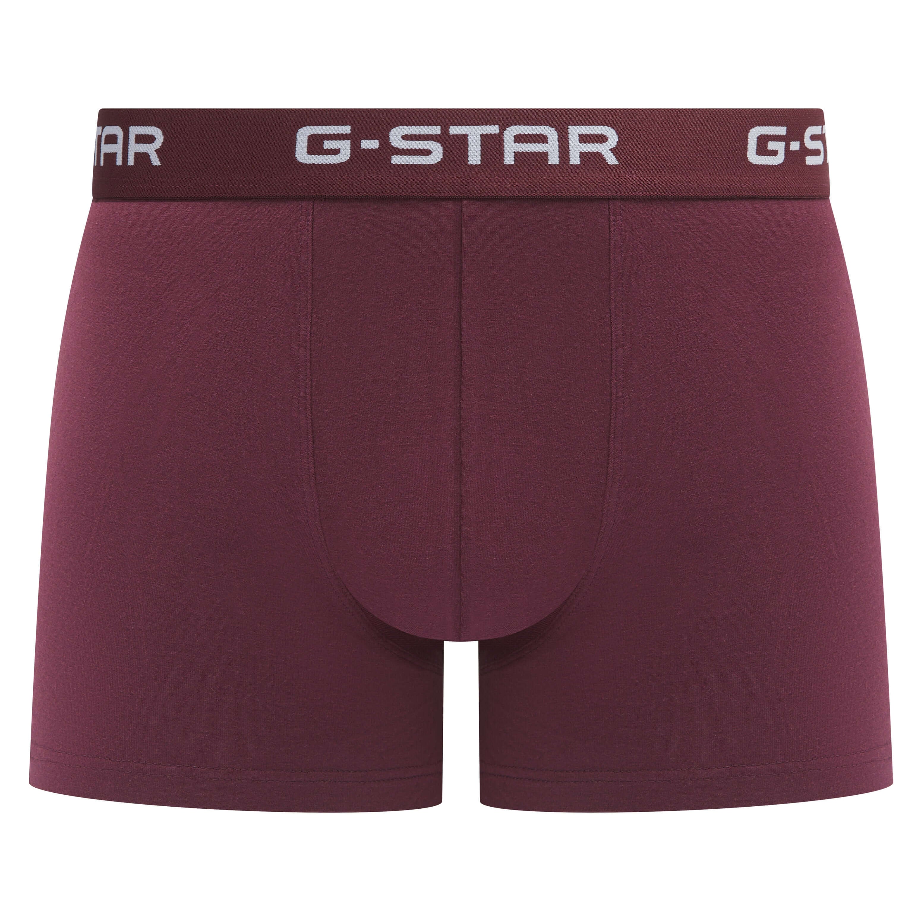 G-Star Men’s 5 Pack Cotton Stretch Trunks – Multi, Comfort Fit
