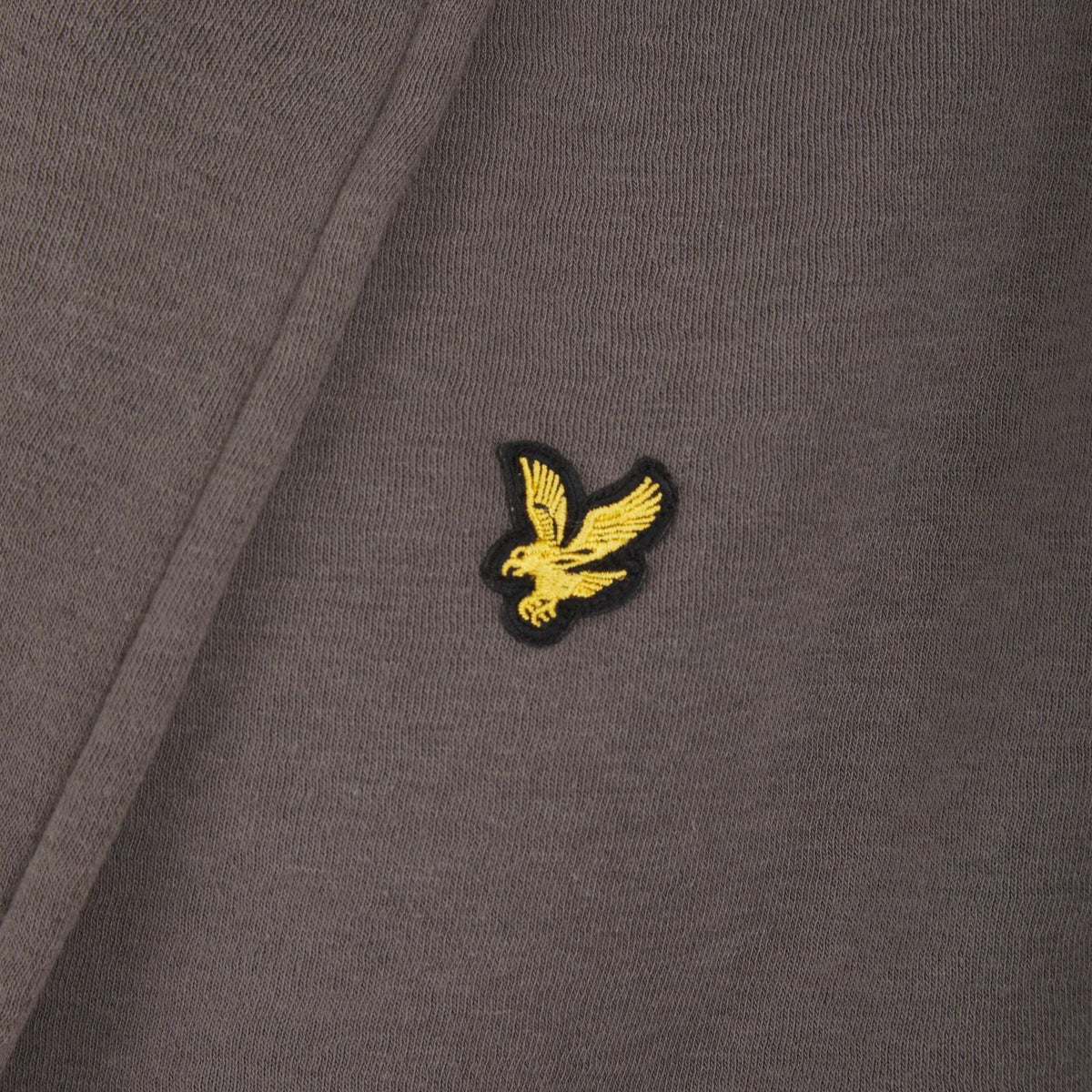 Lyle & Scott Matthew Fleece Dressing Gown Granite Grey - Image 3