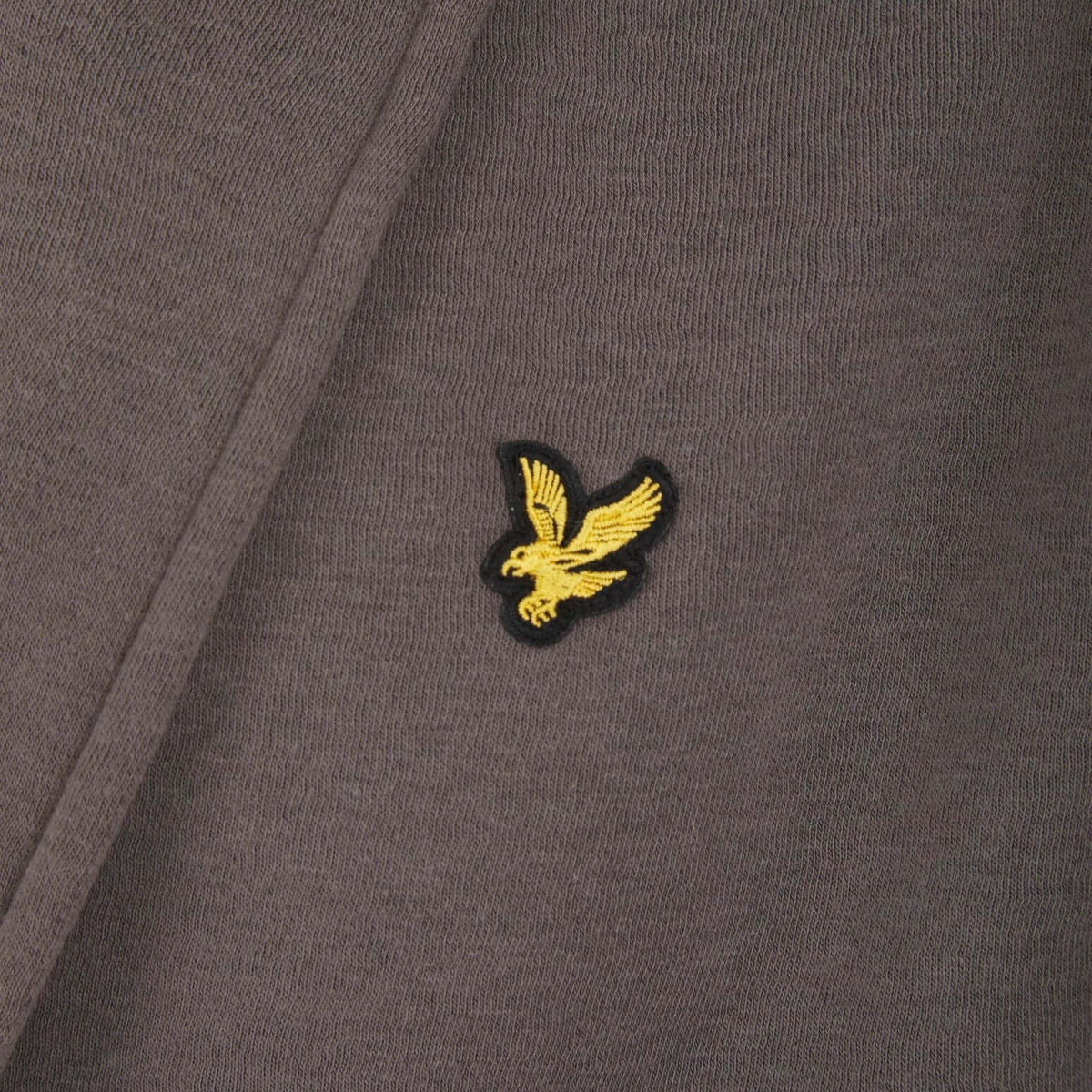 Lyle & Scott Matthew Fleece Dressing Gown Granite Grey - Image 3