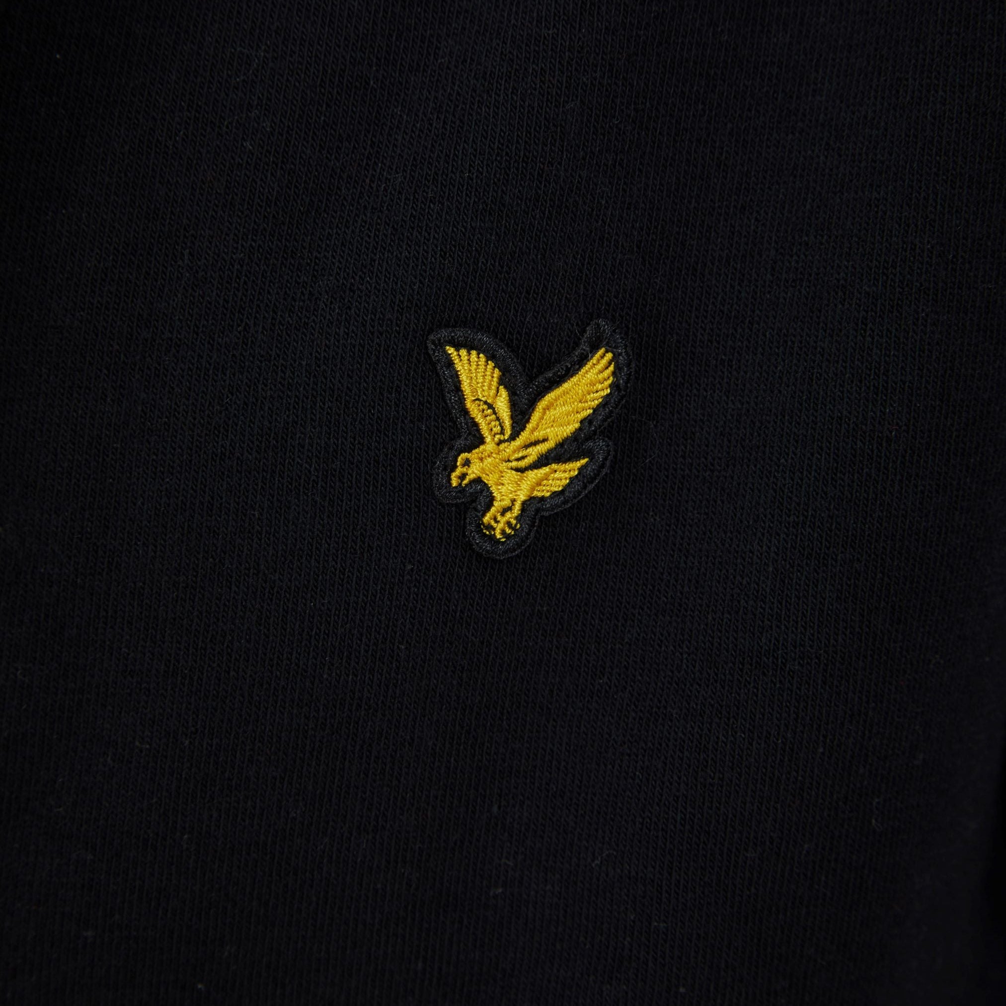 Lyle & Scott Matthew Fleece Dressing Gown Black - Image 3