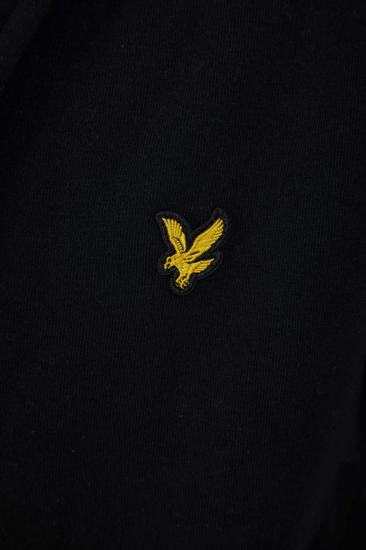 Lyle & Scott Matthew Fleece Dressing Gown Black - Image 3