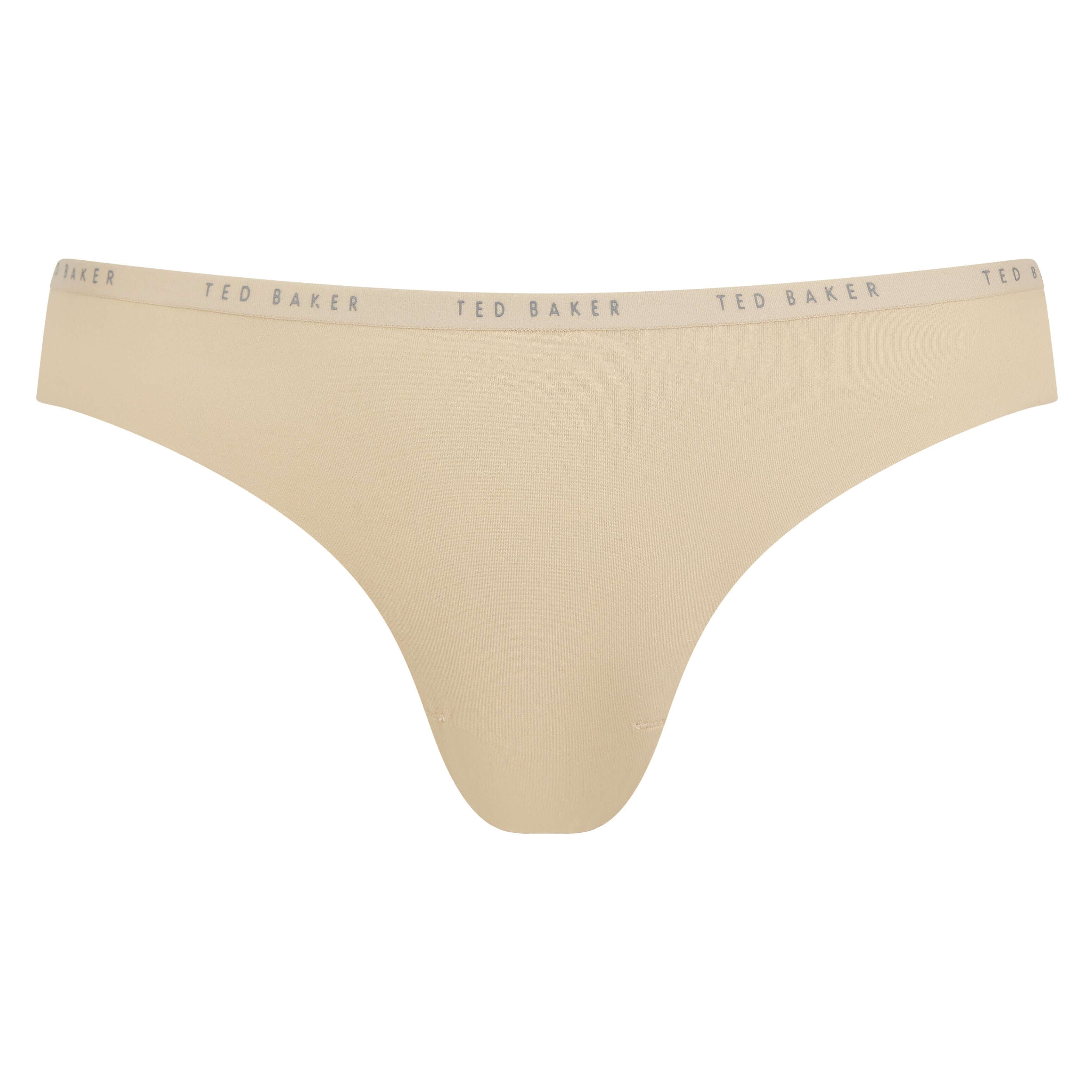 Ted Baker Mila Embossed Women Briefs – 3 Pack White, Black & Irish Cream