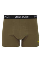 Lyle & Scott 5 Pack Miller Boxer Shorts – Cotton Stretch Trunks for Men, Multi