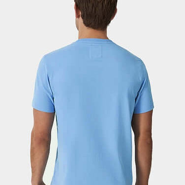 Crew Clothing Classic Crew Neck T-Shirt, 100% Cotton - Heritage Sky Blue