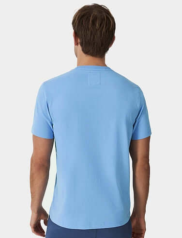 Crew Clothing Classic Crew Neck T-Shirt, 100% Cotton - Heritage Sky Blue