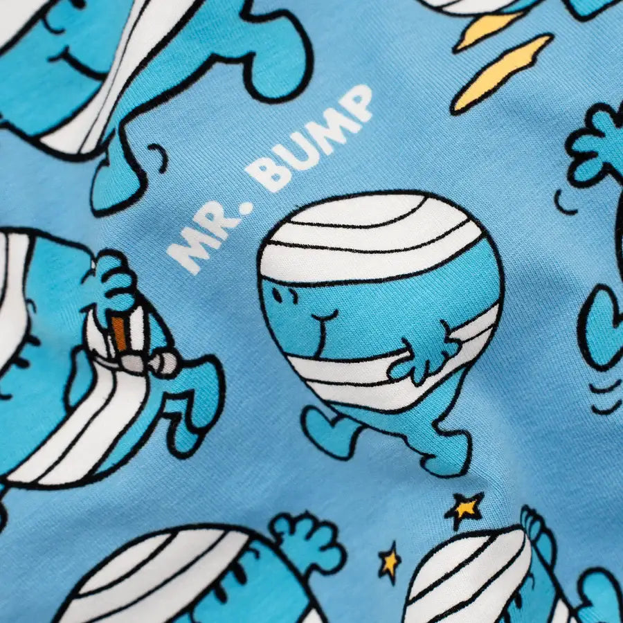 OddBalls Mr Bump – Mr Men Men’s Boxer Shorts - Cotton Stretch Trunks