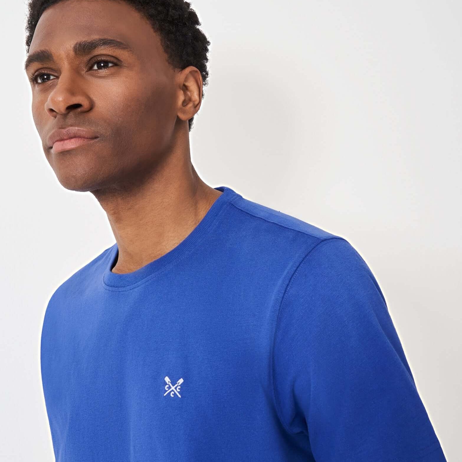 Crew Clothing Classic Crew Neck T-Shirt, 100% Cotton - Heritage Marine