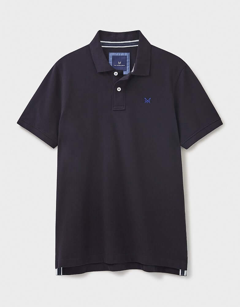 Crew Clothing Classic Pique Polo Shirt - Heritage Black