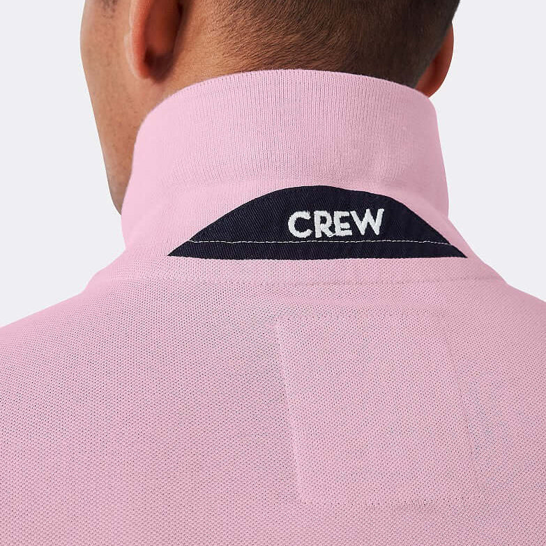 Crew Clothing Classic Pique Polo Shirt - Heritage Pink, 100% Cotton