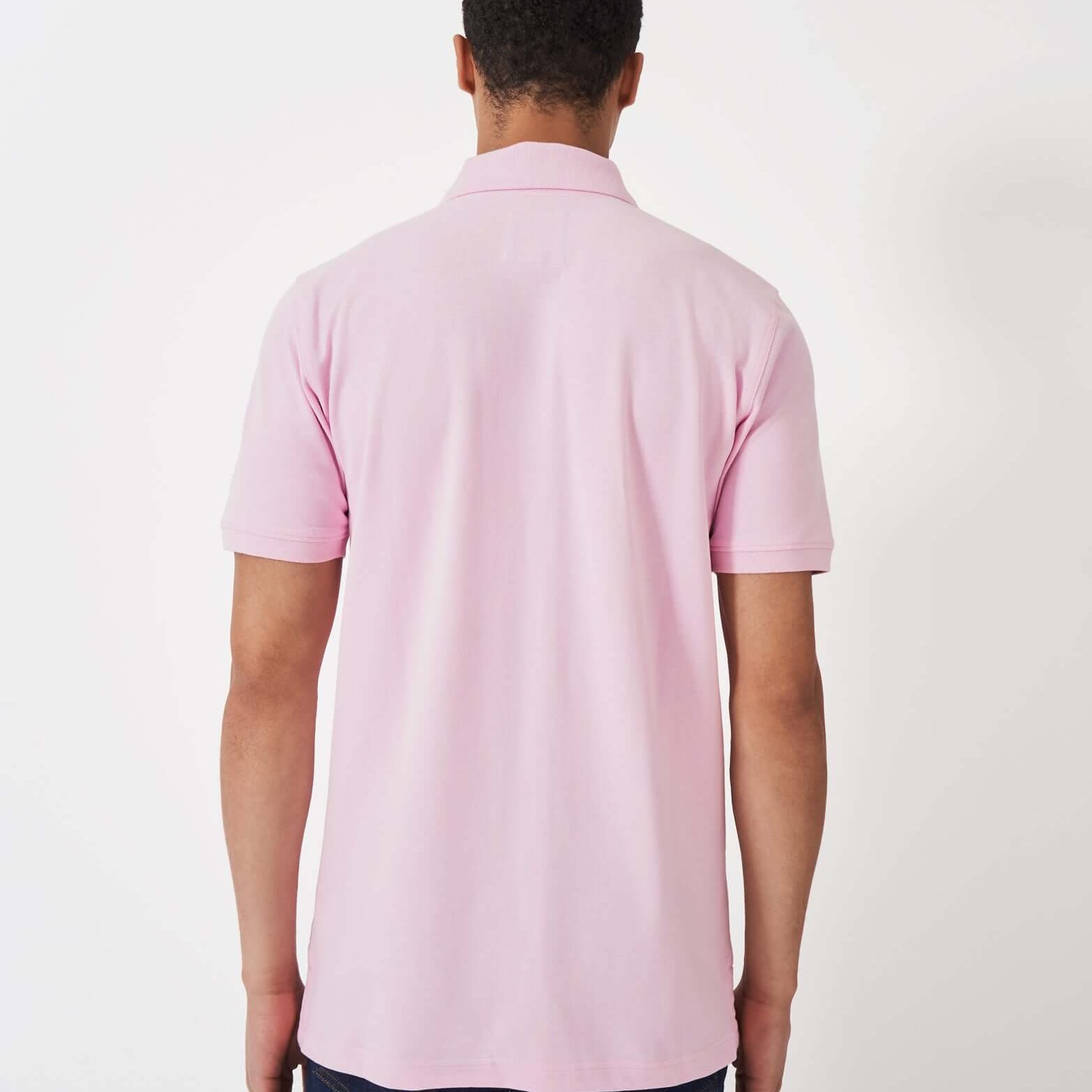 Crew Clothing Classic Pique Polo Shirt - Heritage Pink, 100% Cotton