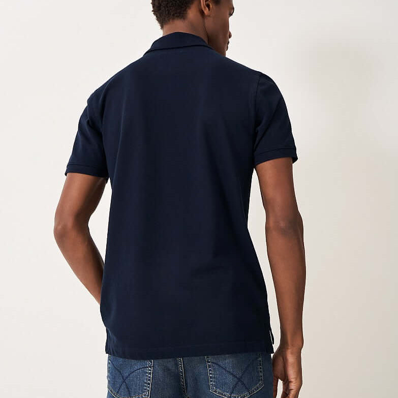 Crew Clothing Classic Pique Polo Shirt - Heritage Dark Navy