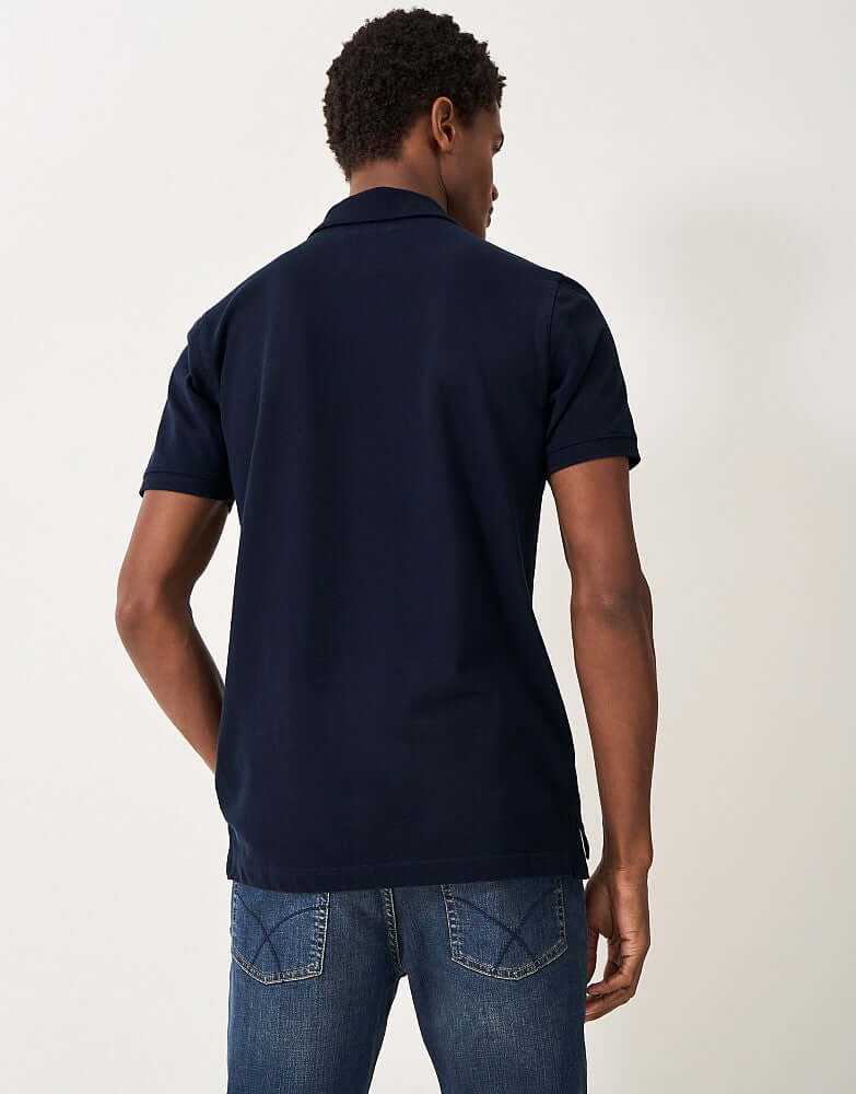 Crew Clothing Classic Pique Polo Shirt - Heritage Dark Navy