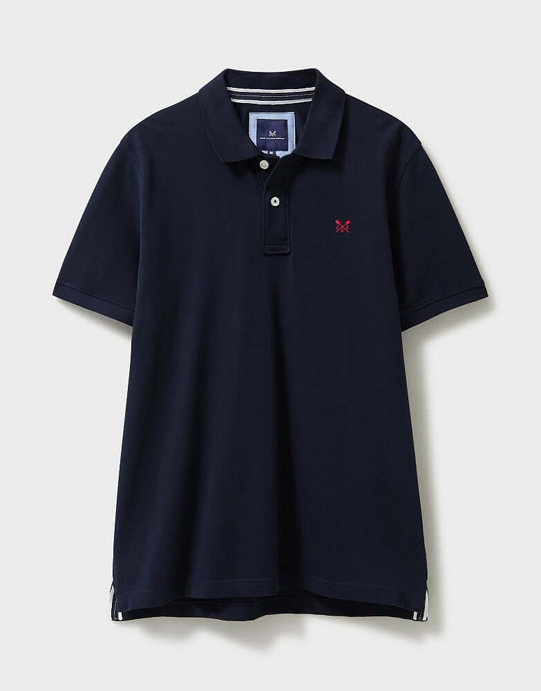 Crew Clothing Classic Pique Polo Shirt - Heritage Dark Navy