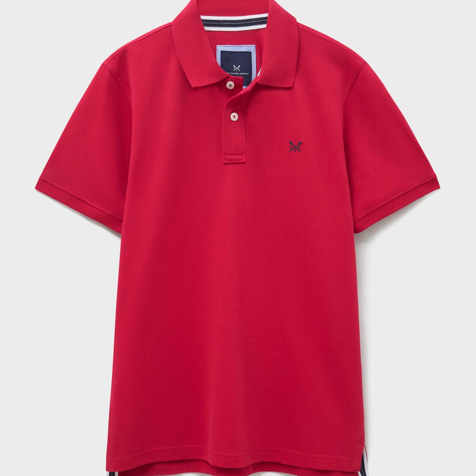 Crew Clothing Men's Classic Pique Polo Shirt – Heritage Red, 100% Cotton