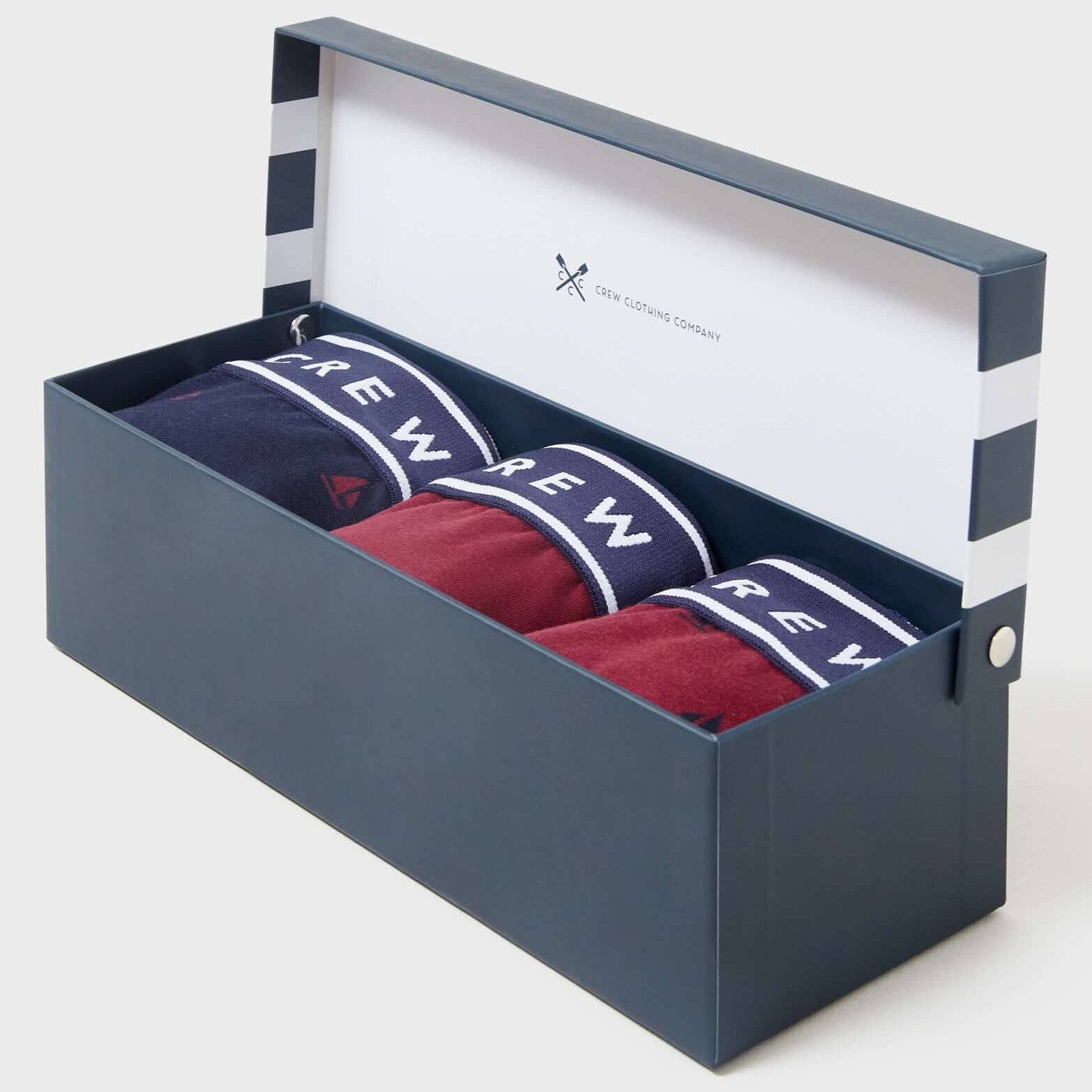 Crew Clothing 3 Pack Christmas Jersey Boxer - Sail Boat