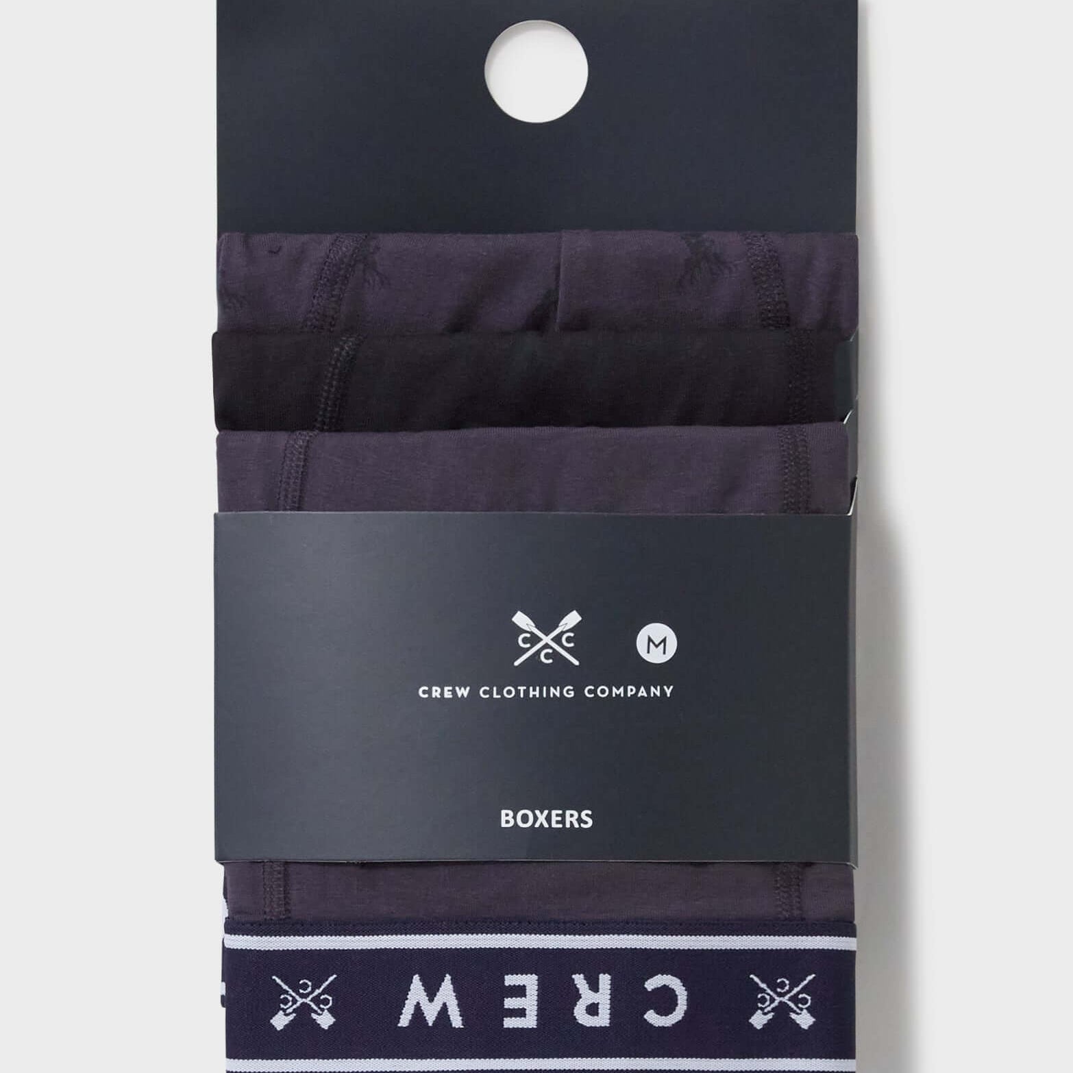 Crew Clothing 3 Pack Jersey Boxer - Stag Print