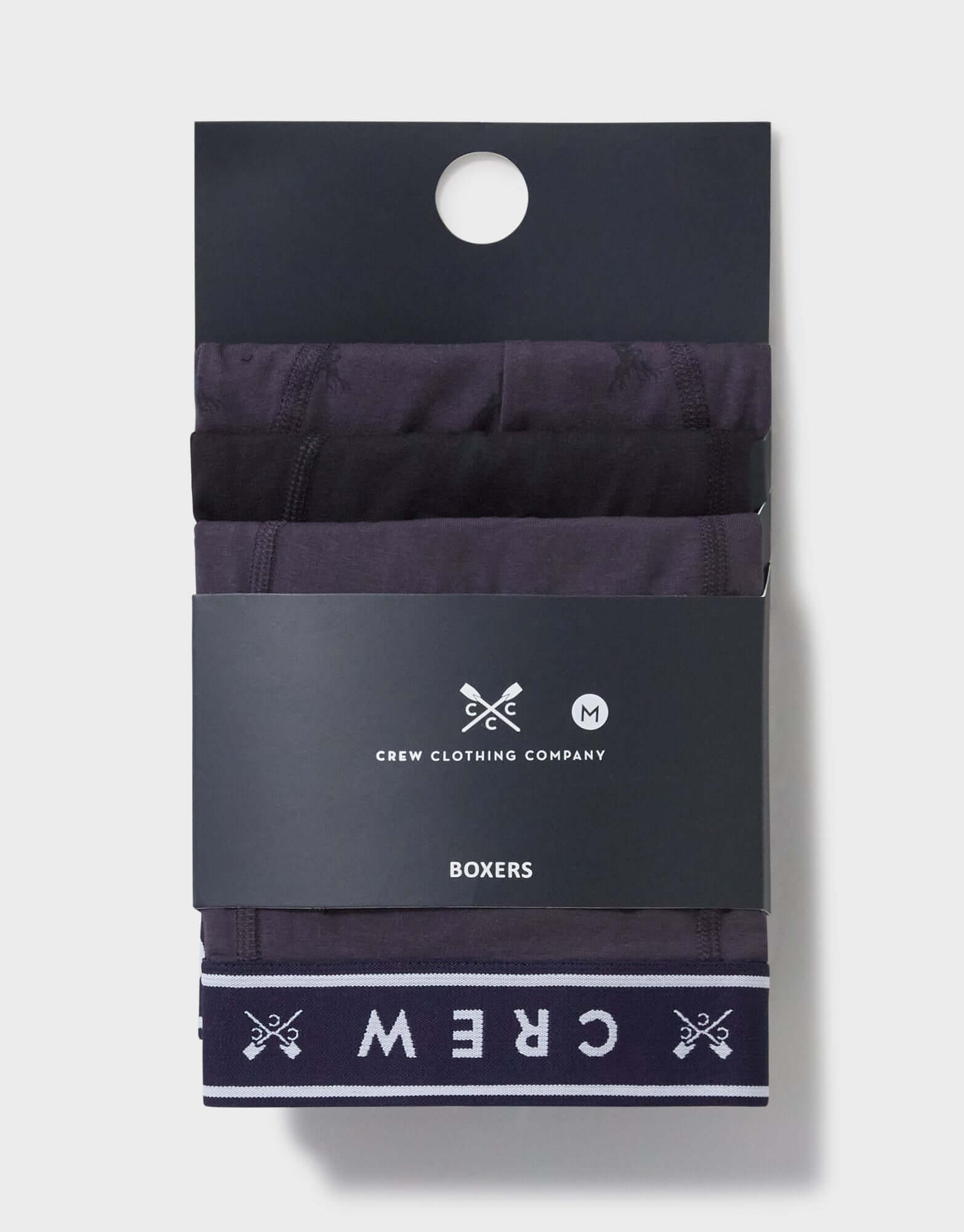 Crew Clothing 3 Pack Jersey Boxer - Stag Print