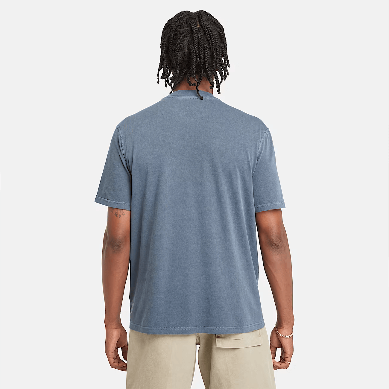 Timberland Merrymack River Garment Dye T-Shirt for Men in Dark Blue