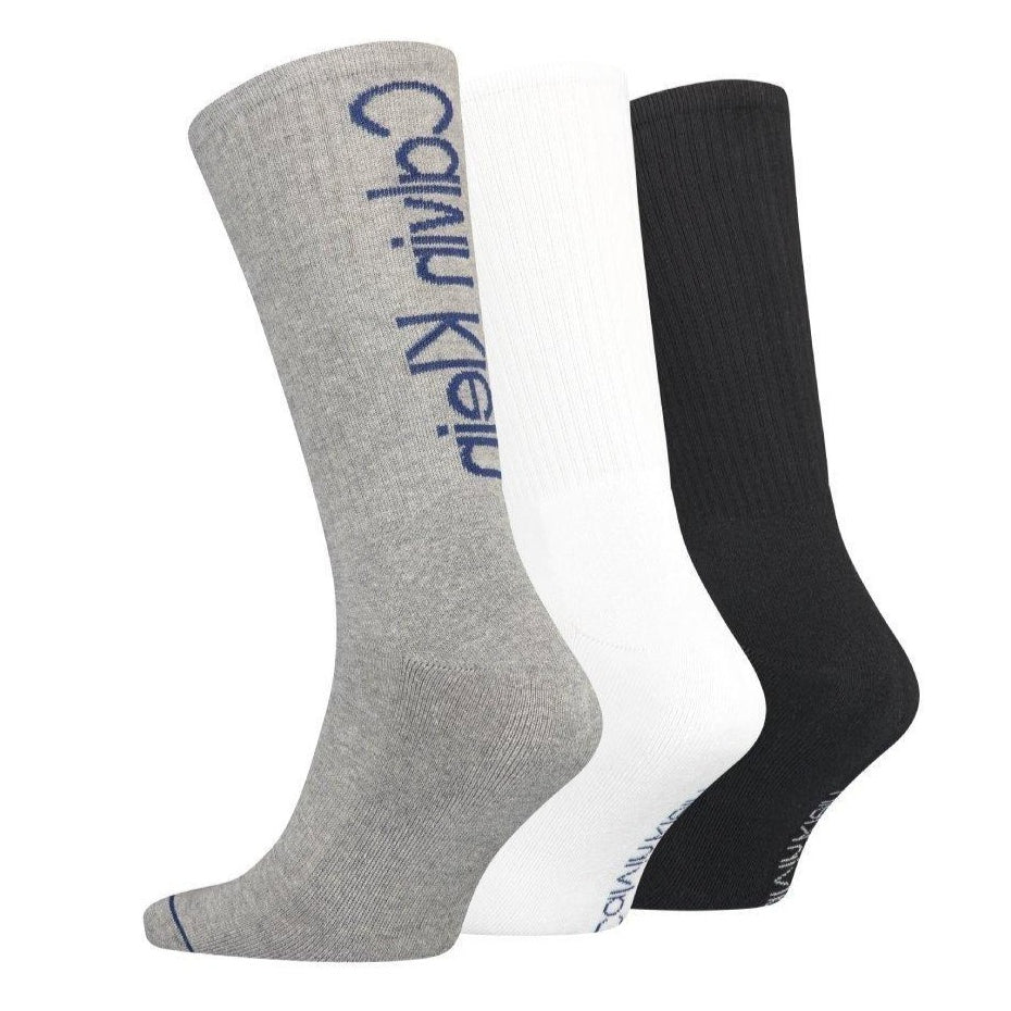 Calvin Klein Jeans Athleisure 3 Pack Crew Socks