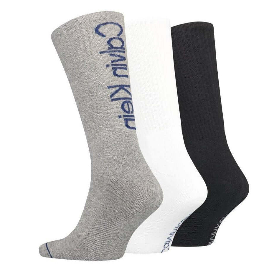 Calvin Klein Jeans Athleisure 3 Pack Crew Socks