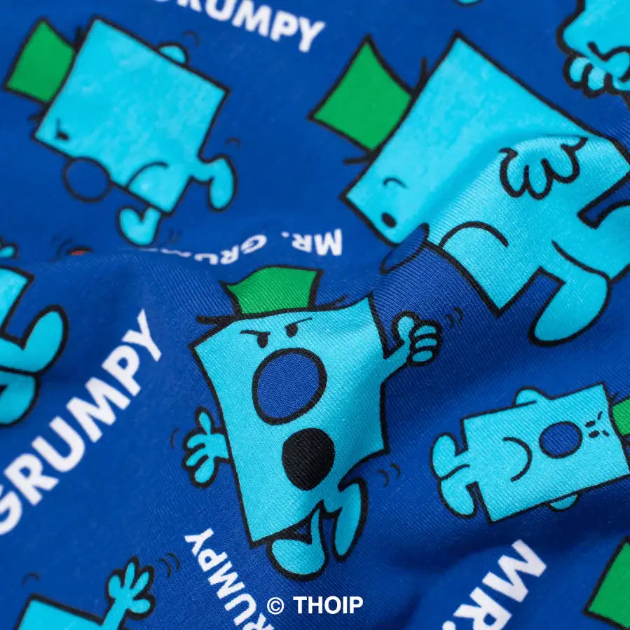 Oddballs Mr Grumpy - Mr Men Boxer Shorts - Cotton Stretch Trunks