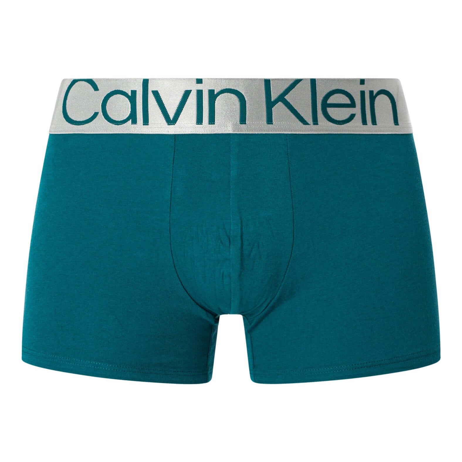 Calvin Klein 3 Pack Trunks - Steel Cotton - Black/Grey/Green