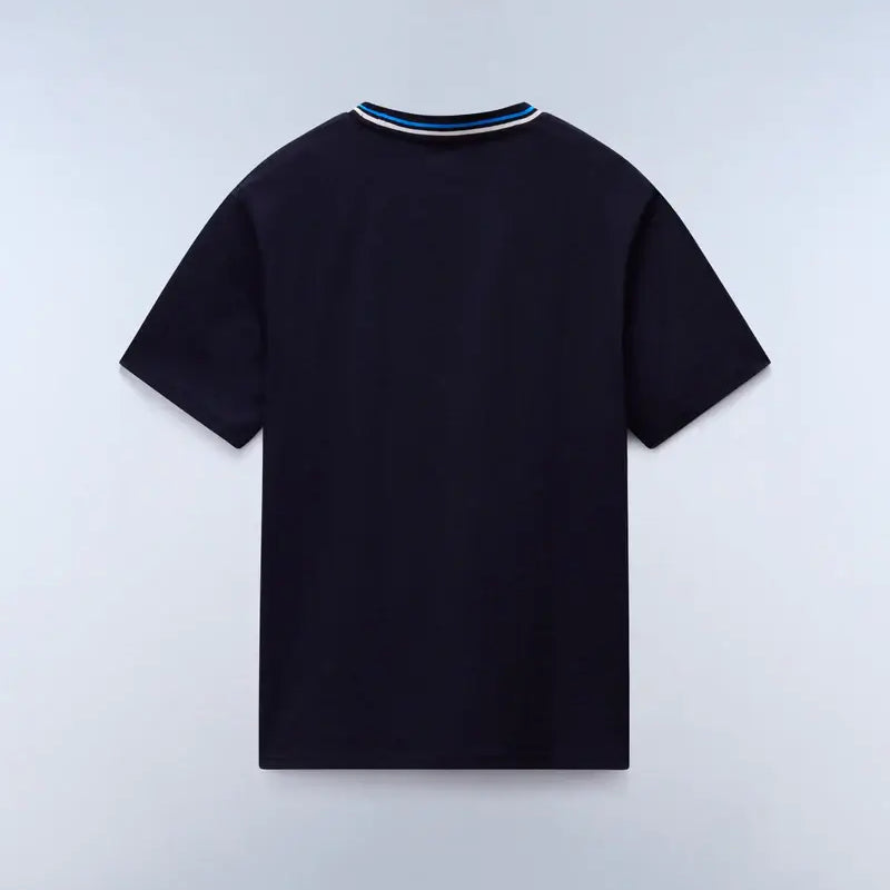 Napapijri Murlo T-Shirt Dark Blue – Relaxed Fit, 100% Cotton