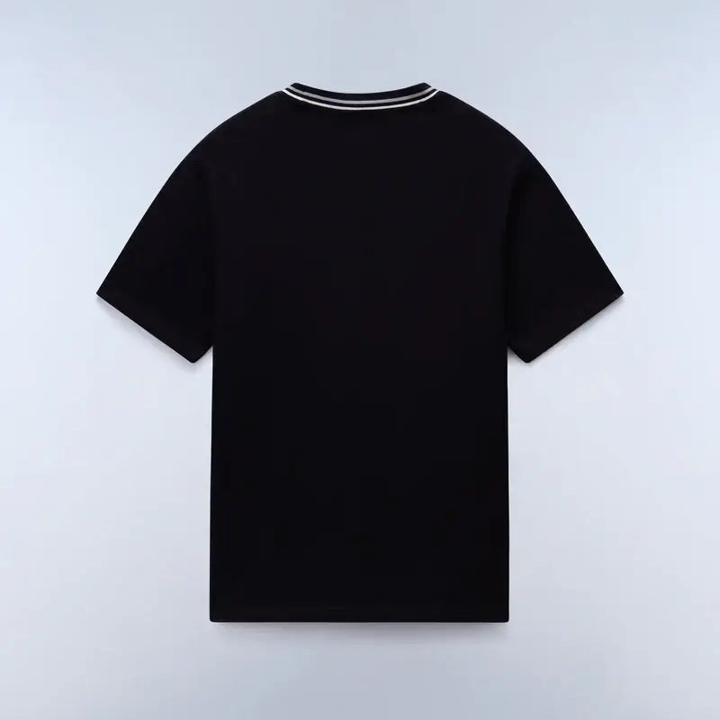 Napapijri Murlo T-Shirt Black – Relaxed Fit, 100% Cotton