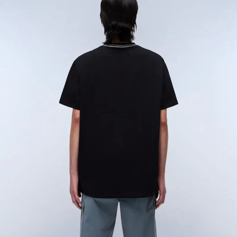 Napapijri Murlo T-Shirt Black – Relaxed Fit, 100% Cotton