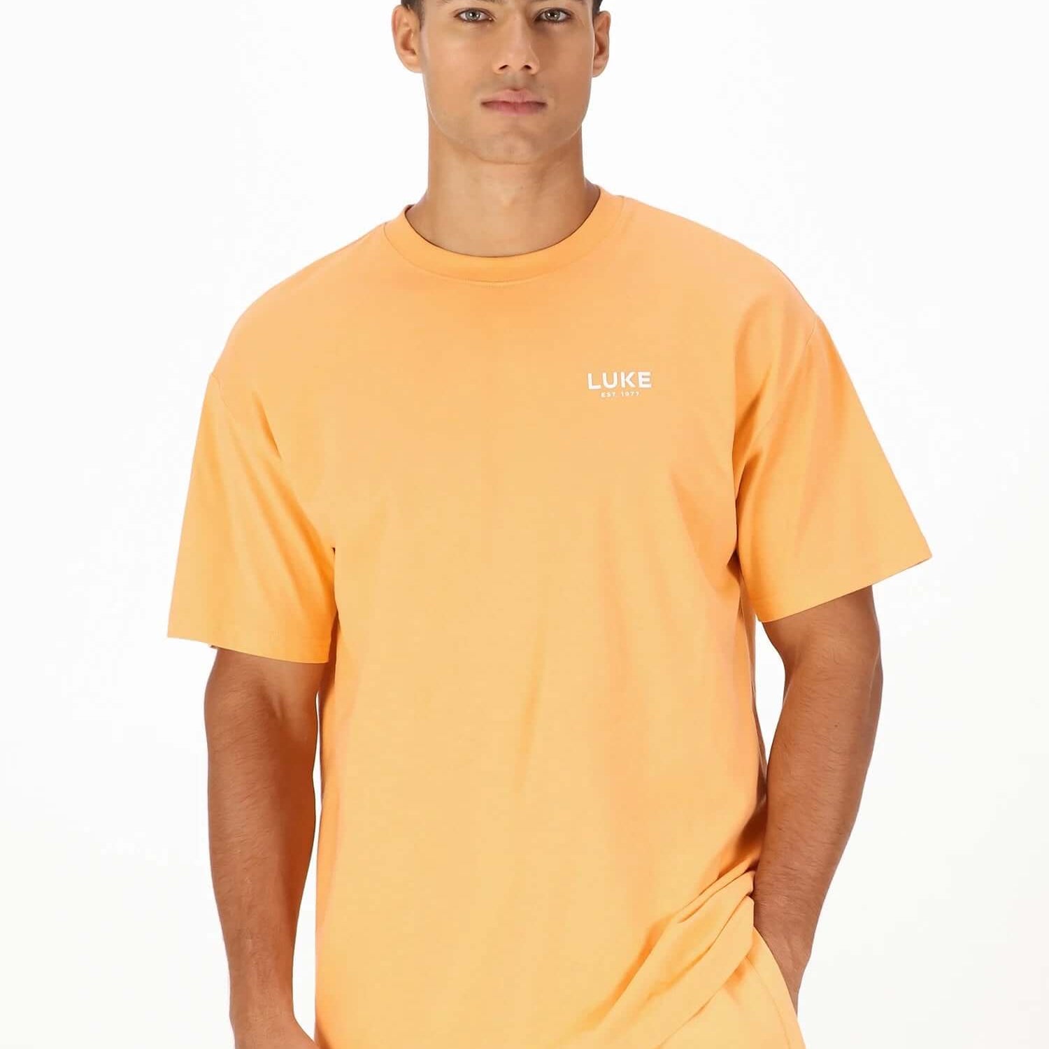 Luke 1977 Exquisite Relaxed Fit T-Shirt - Nectarine