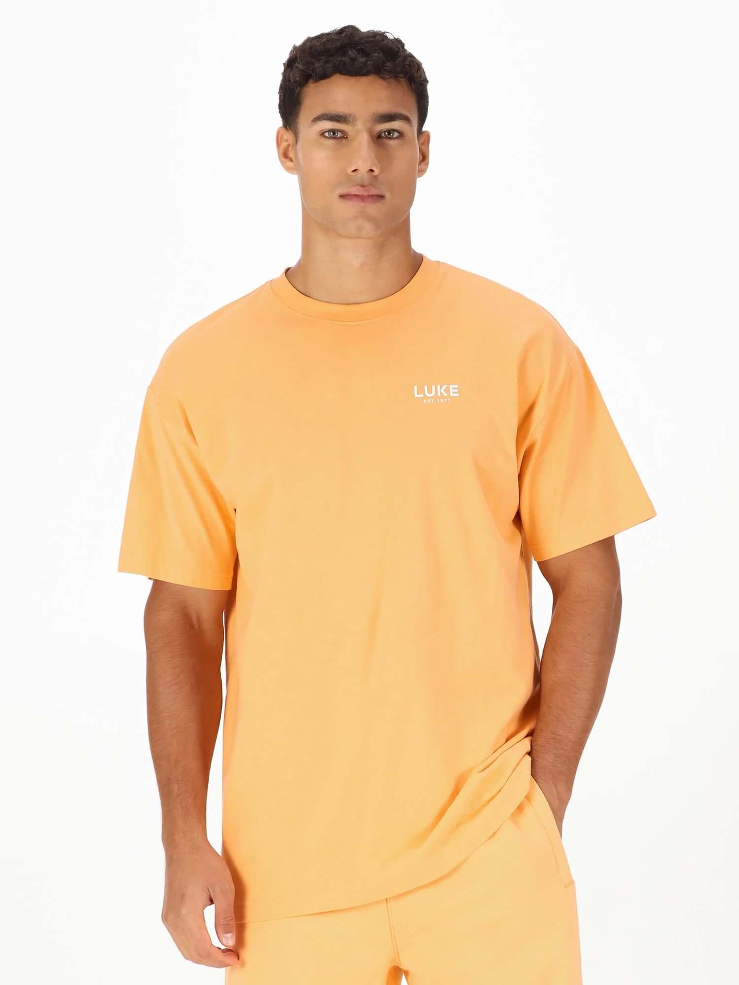 Luke 1977 Exquisite Relaxed Fit T-Shirt - Nectarine