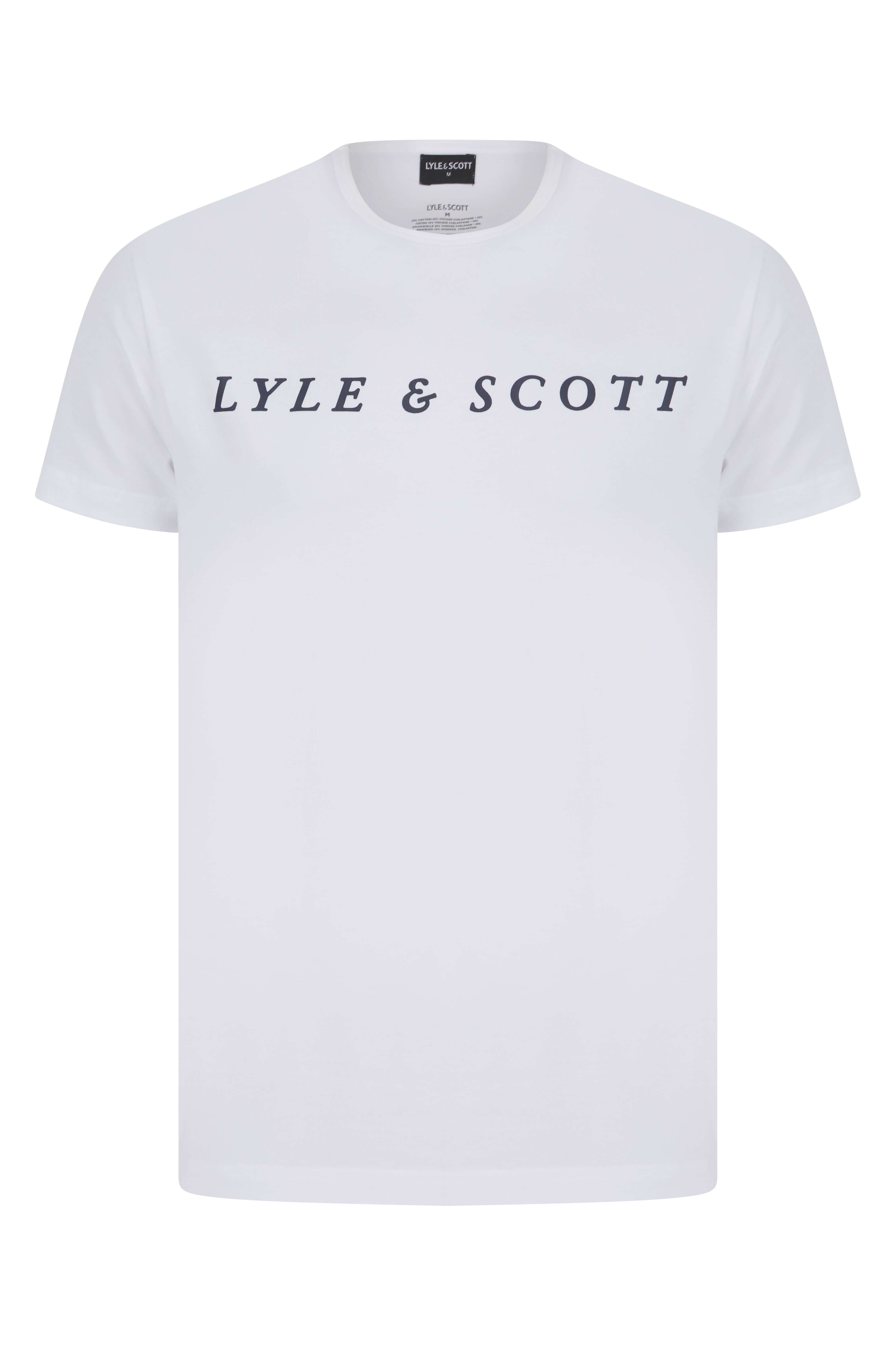 Lyle & Scott Oakley Shorts Lounge Set - Bright White / Peacoat