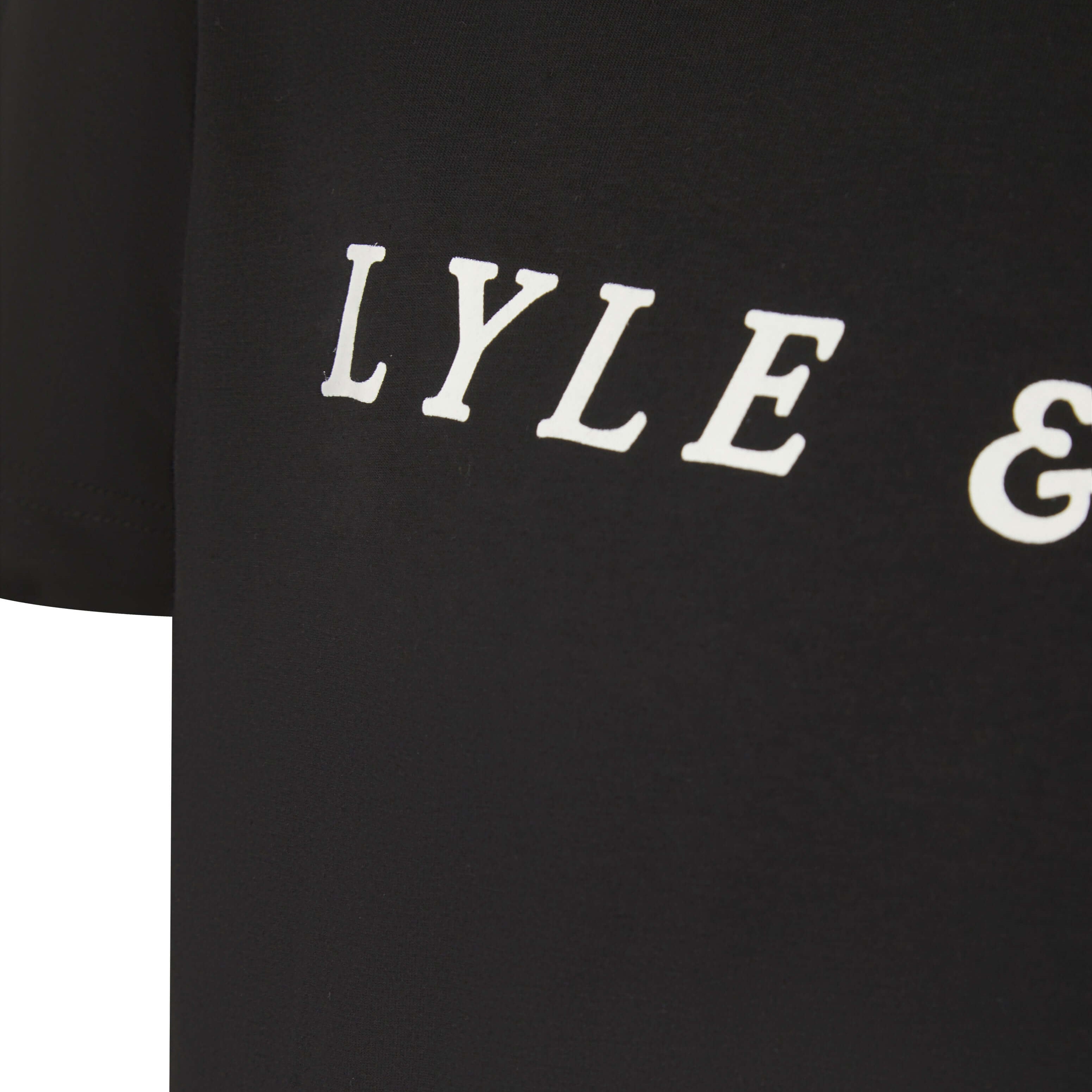 Lyle & Scott Oakley Shorts Lounge Set - Black