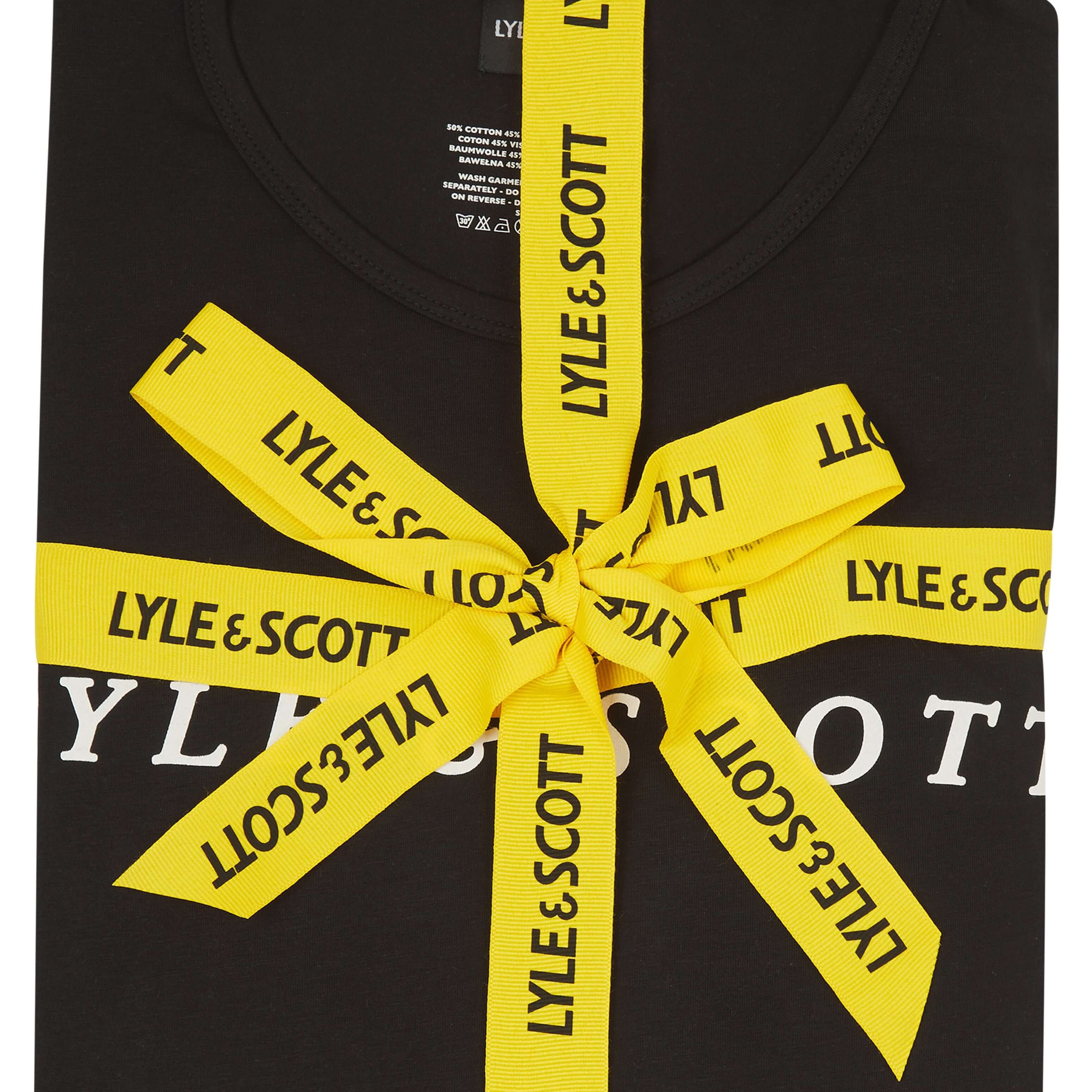 Lyle & Scott Oakley Shorts Lounge Set - Black