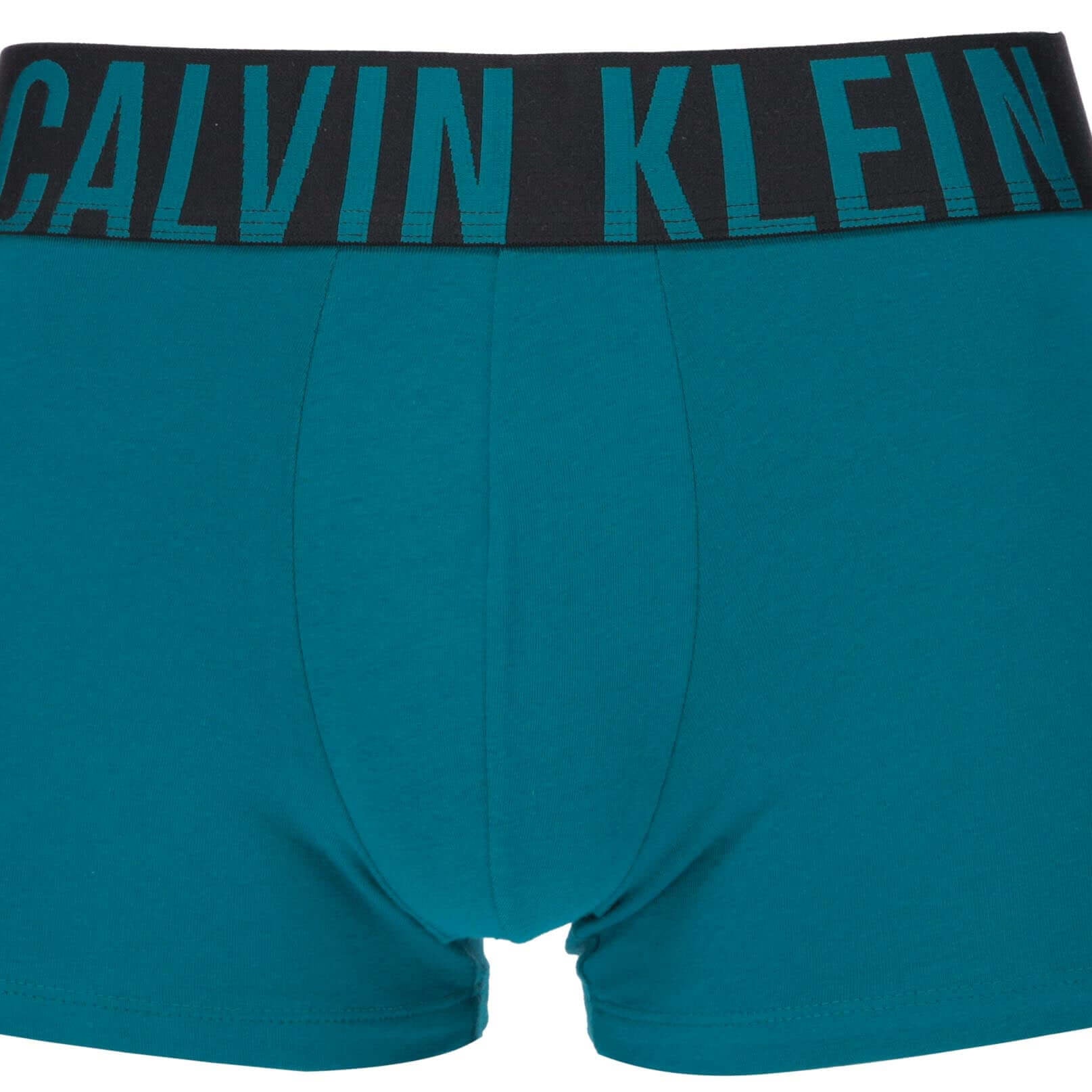 Calvin Klein Underwear 3 Pack Intense Power Cotton Boxers - Black / Blue / Light Green