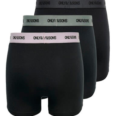 Only & Sons ONSFITZ Bamboo Boxer 3-Pack | Sustainable Men’s Boxers