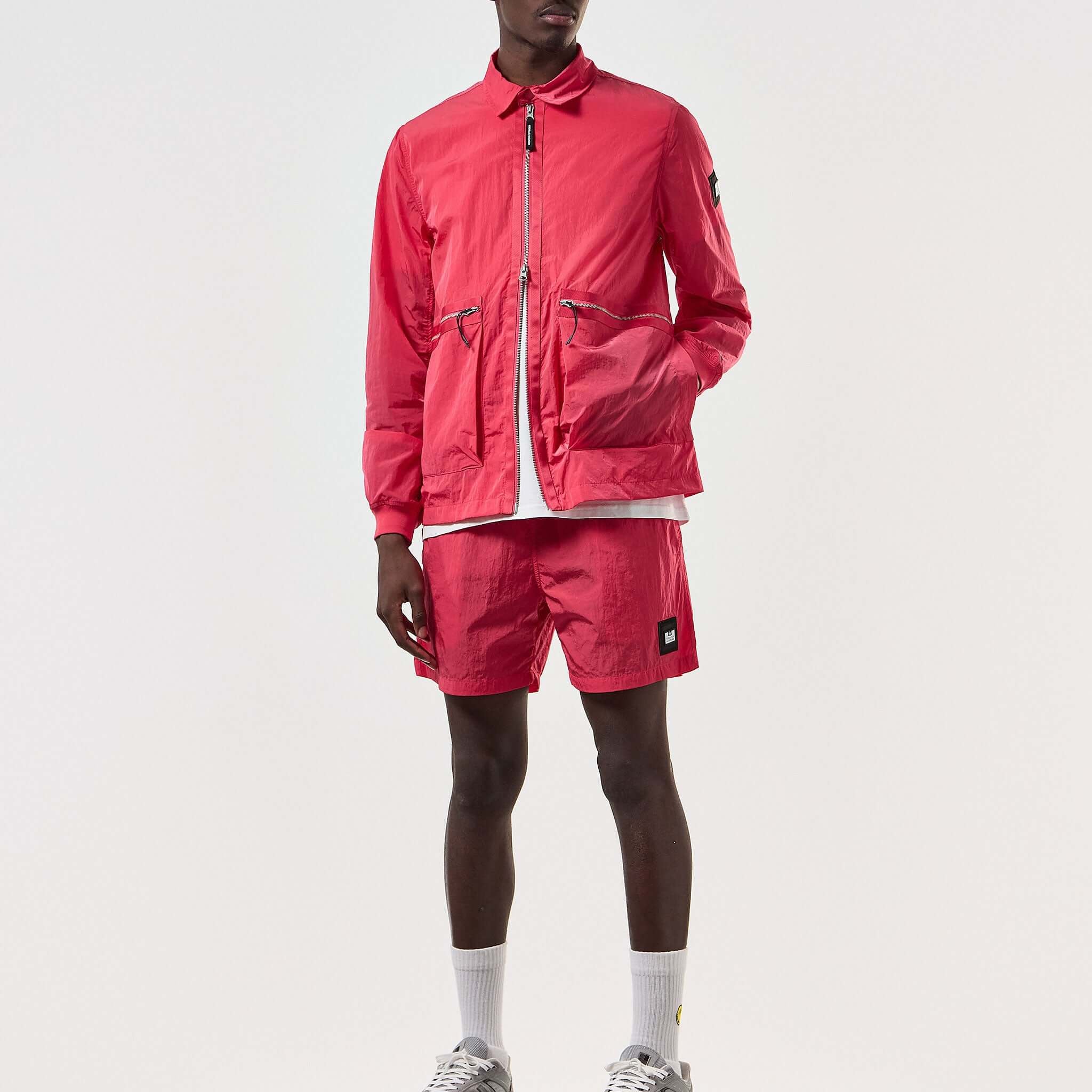 Weekend Offender Stacks Swim Shorts Anthurium Pink