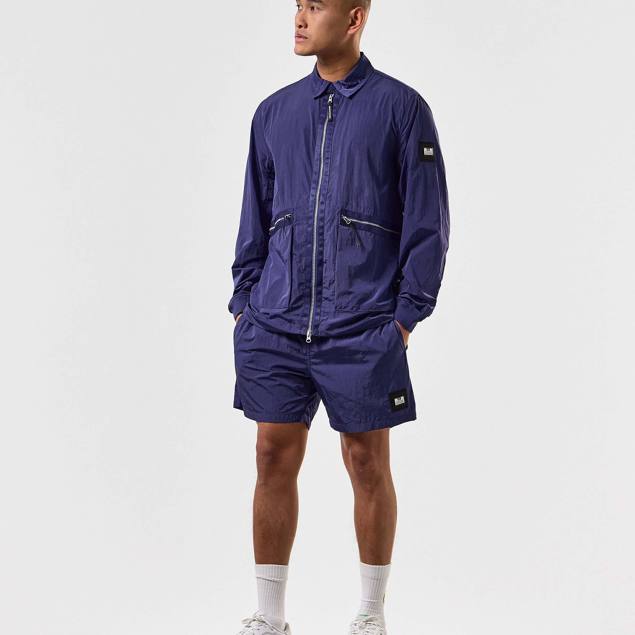 Weekend Offender Stacks Swim Shorts Bright Navy