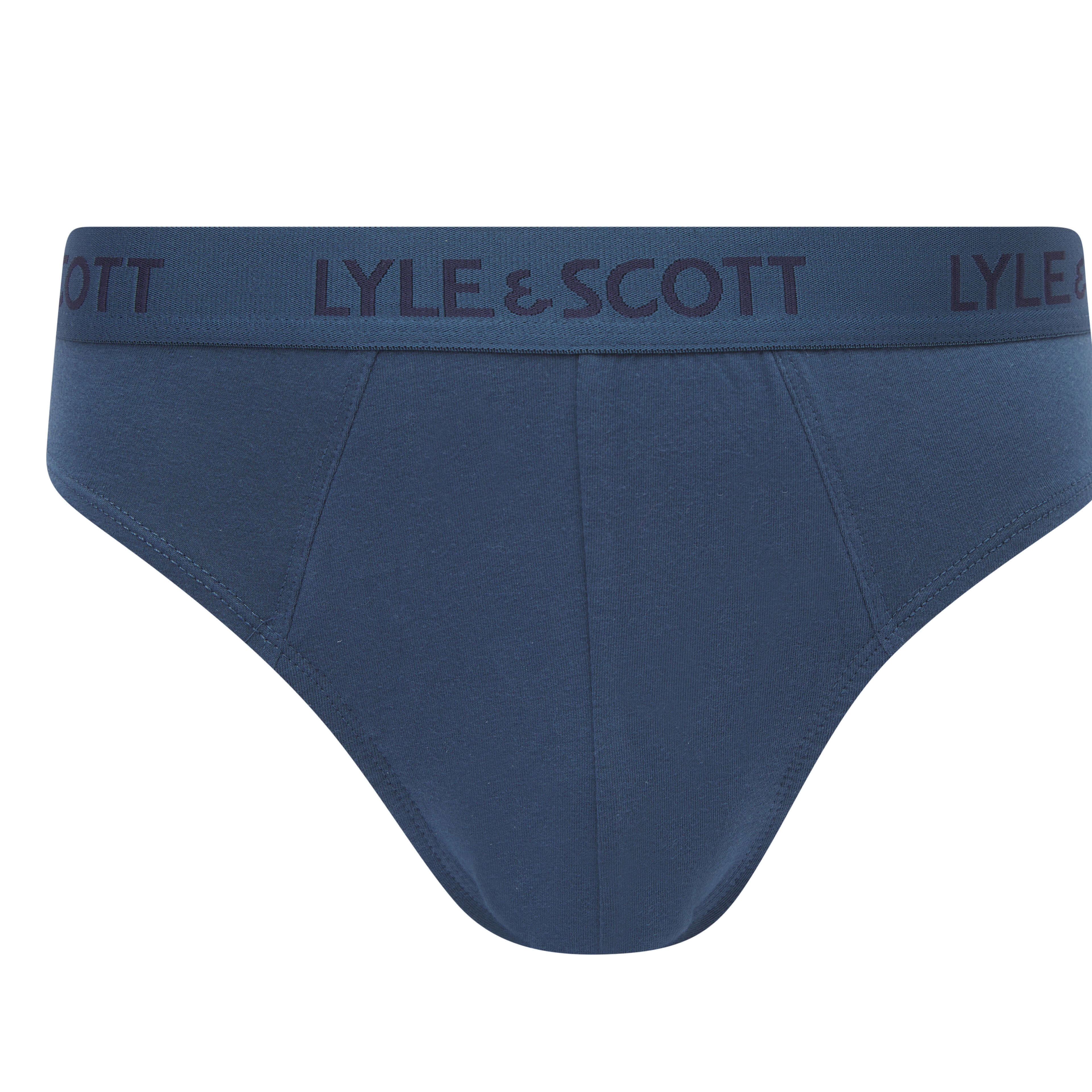 Lyle & Scott 3 Pack Owen Men's Briefs - Blues