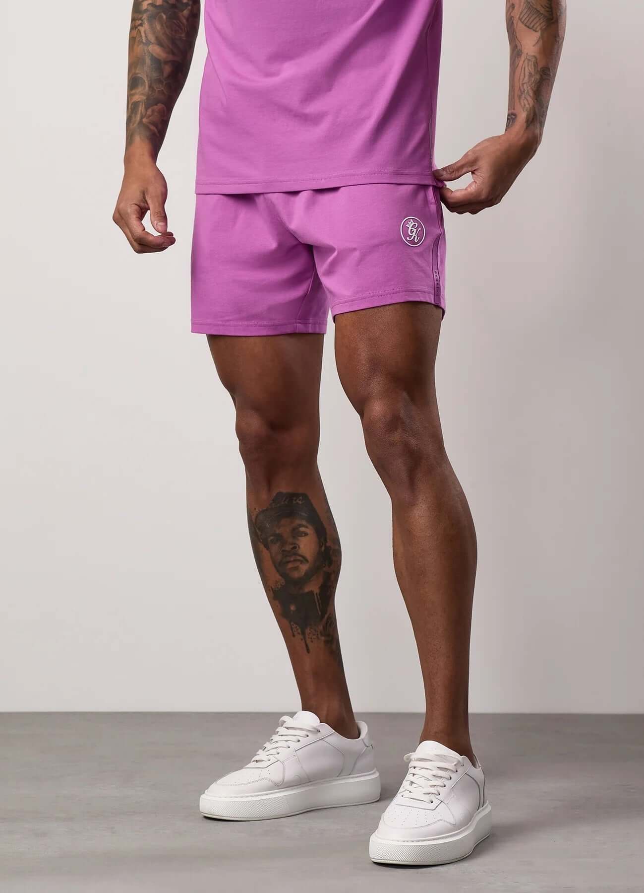 Gym King Pro Jersey Short - Orchid