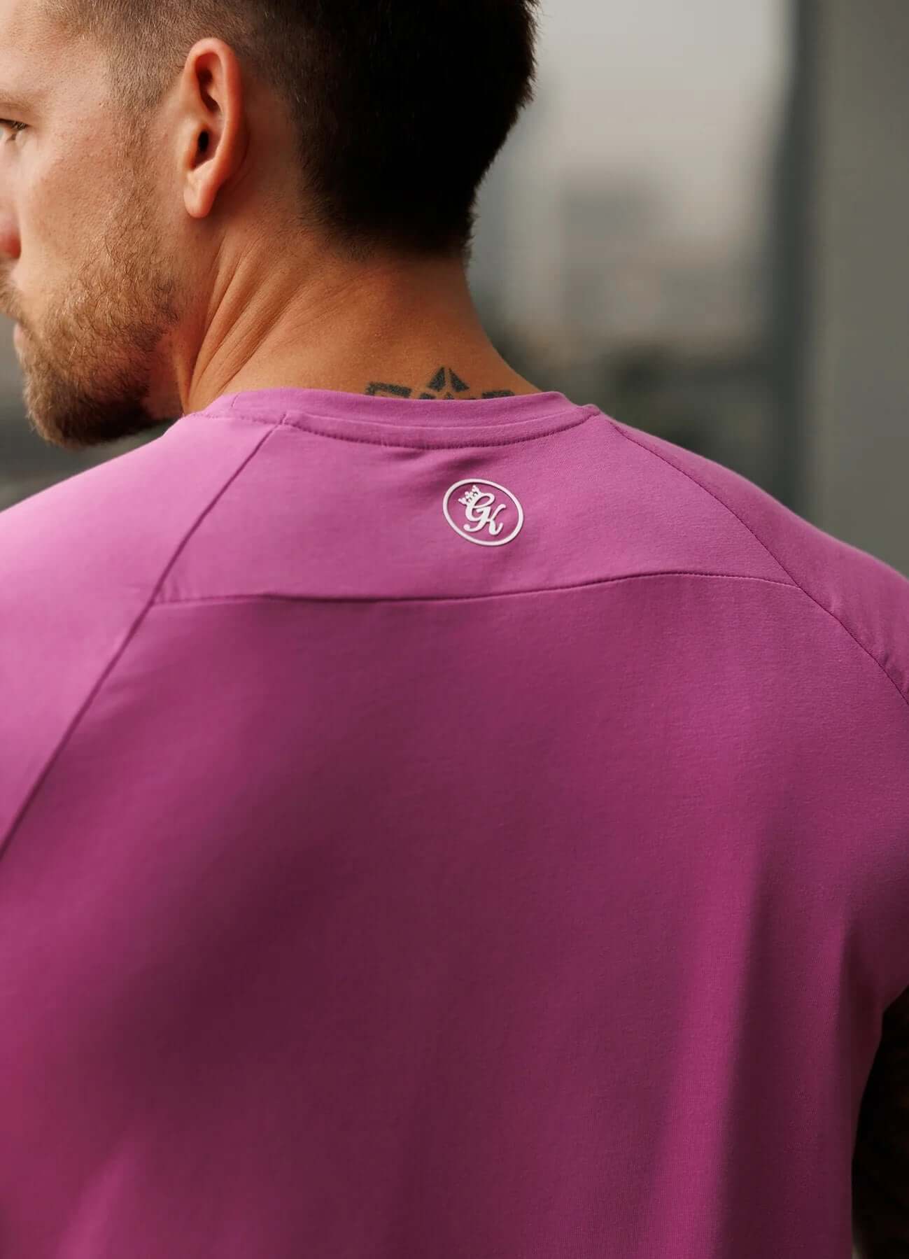 Gym King Pro Jersey Tee - Orchid