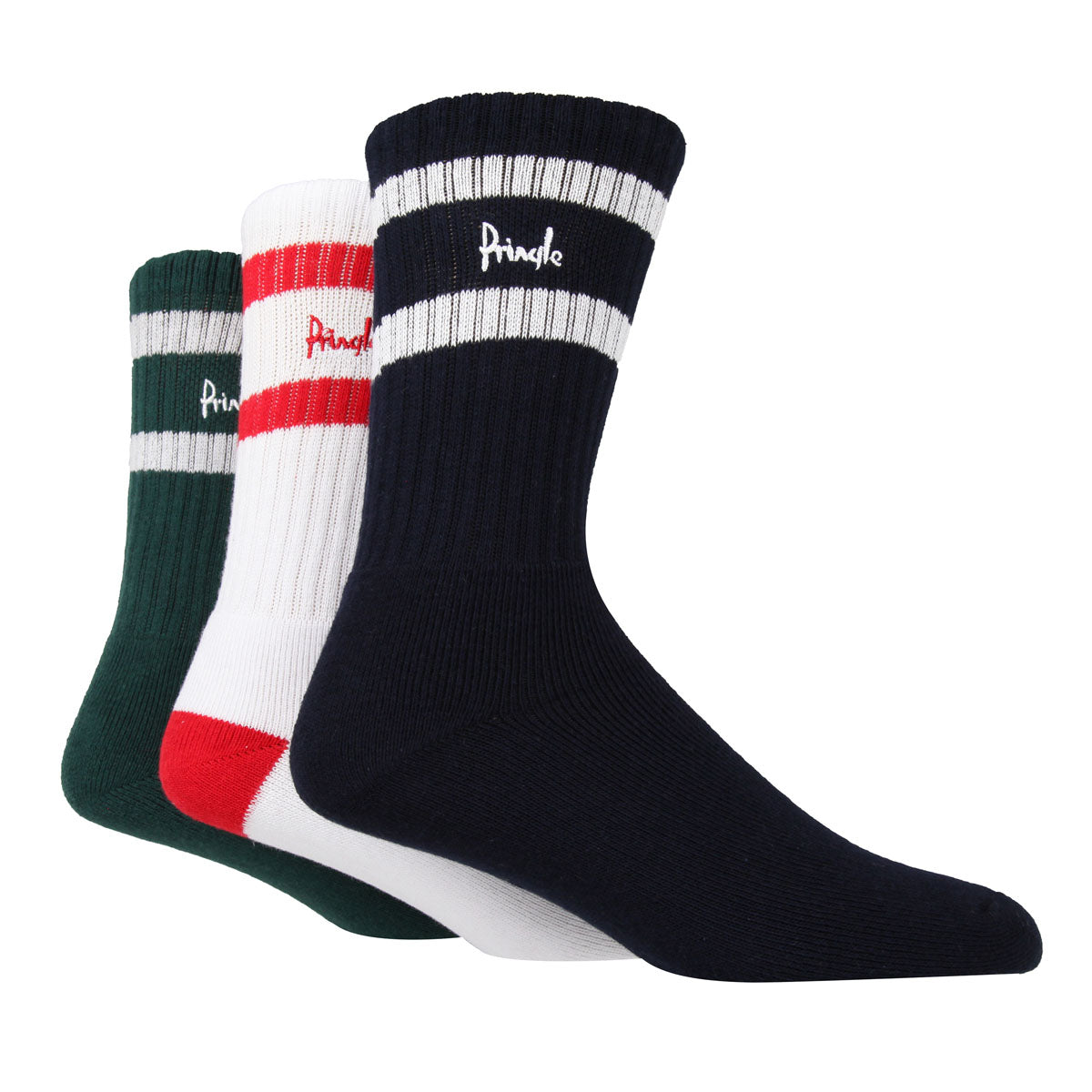 Pringle 3 Pair Men's Cotton Cushion Sports Socks ( Size 7-11 )