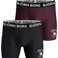 Björn Borg Performance Boxer 2 Pack - Black / Red