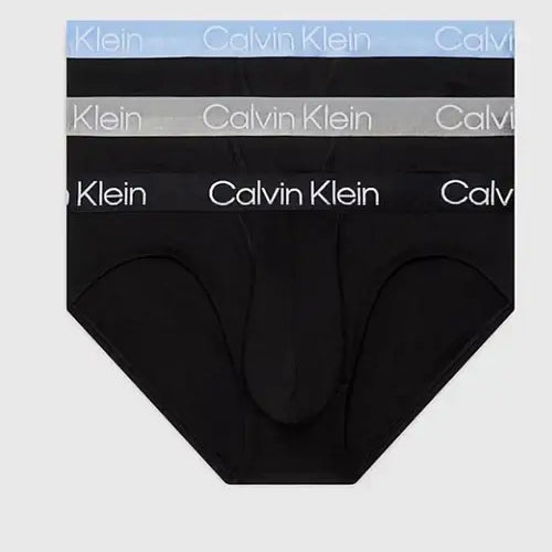 Calvin Klein 3 Pack Briefs - Modern Structure, Black-Multi