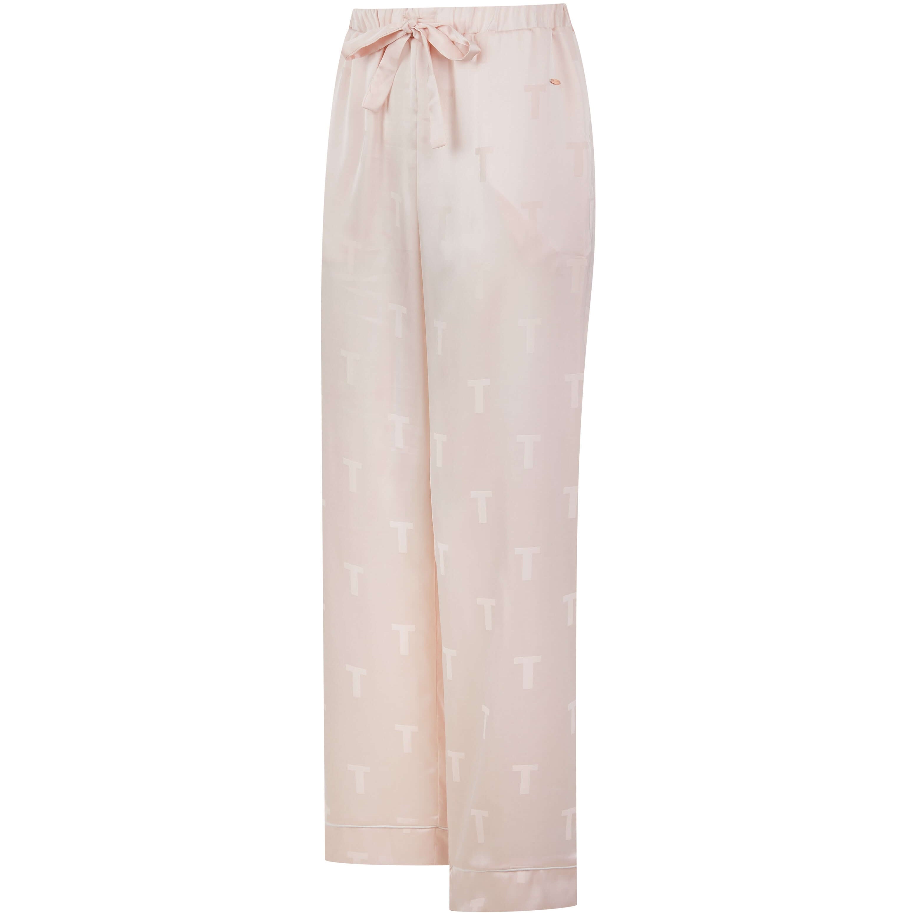 Ted Baker Peggy Satin Traditional Pyjama Set – Pink Dogwood