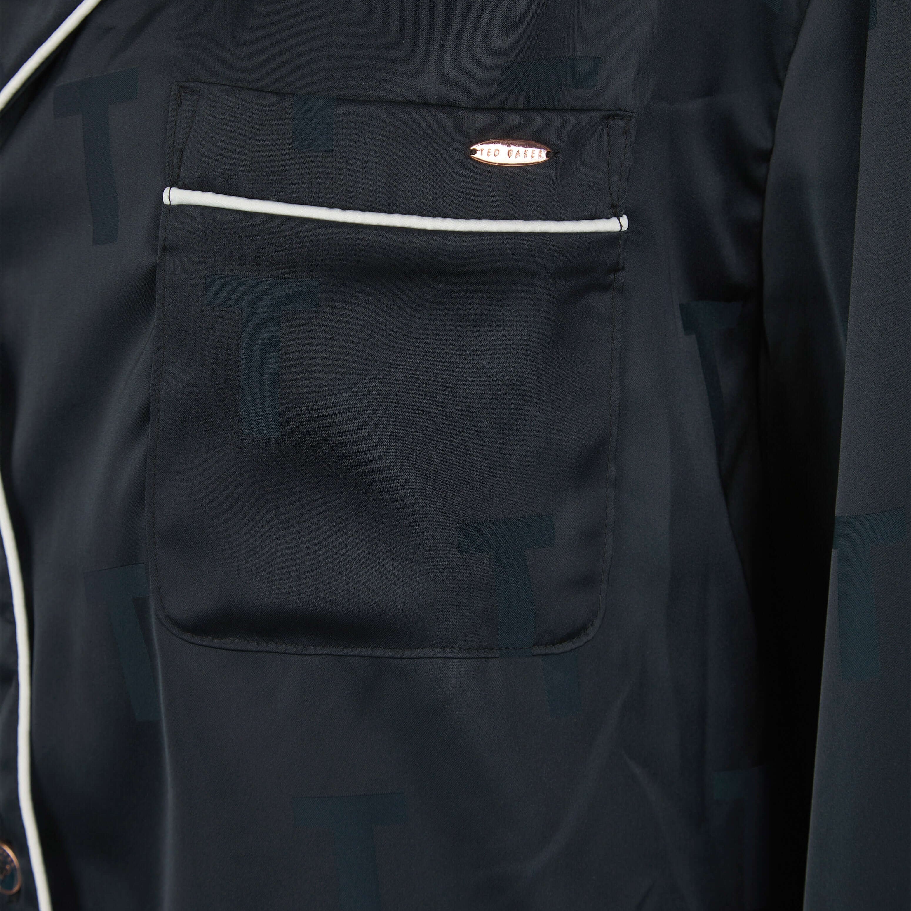 Ted Baker Peggy Satin Traditional Women’s Pyjama Set – After Midnight