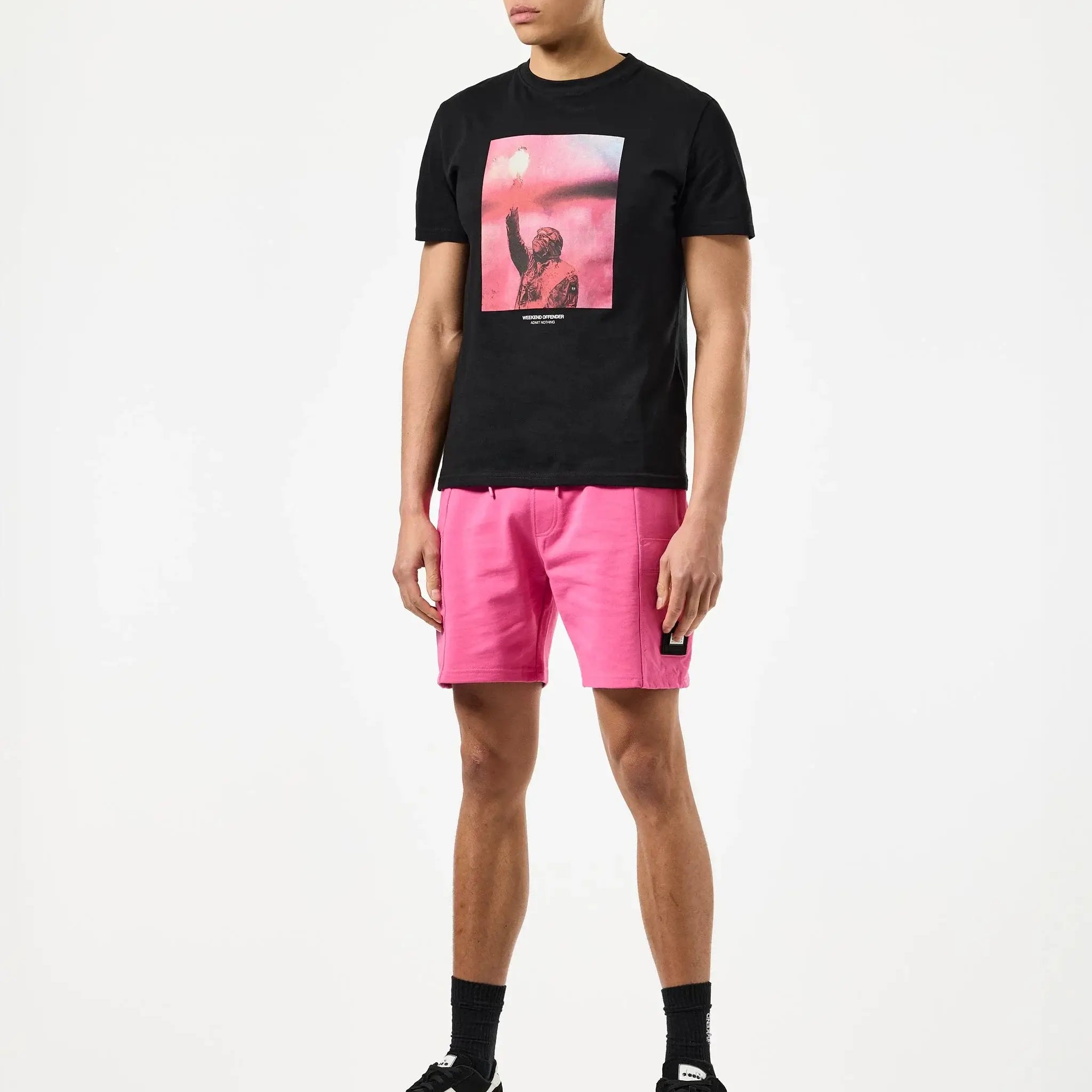 Weekend Offender Chiyoda Shorts | Candy Pink
