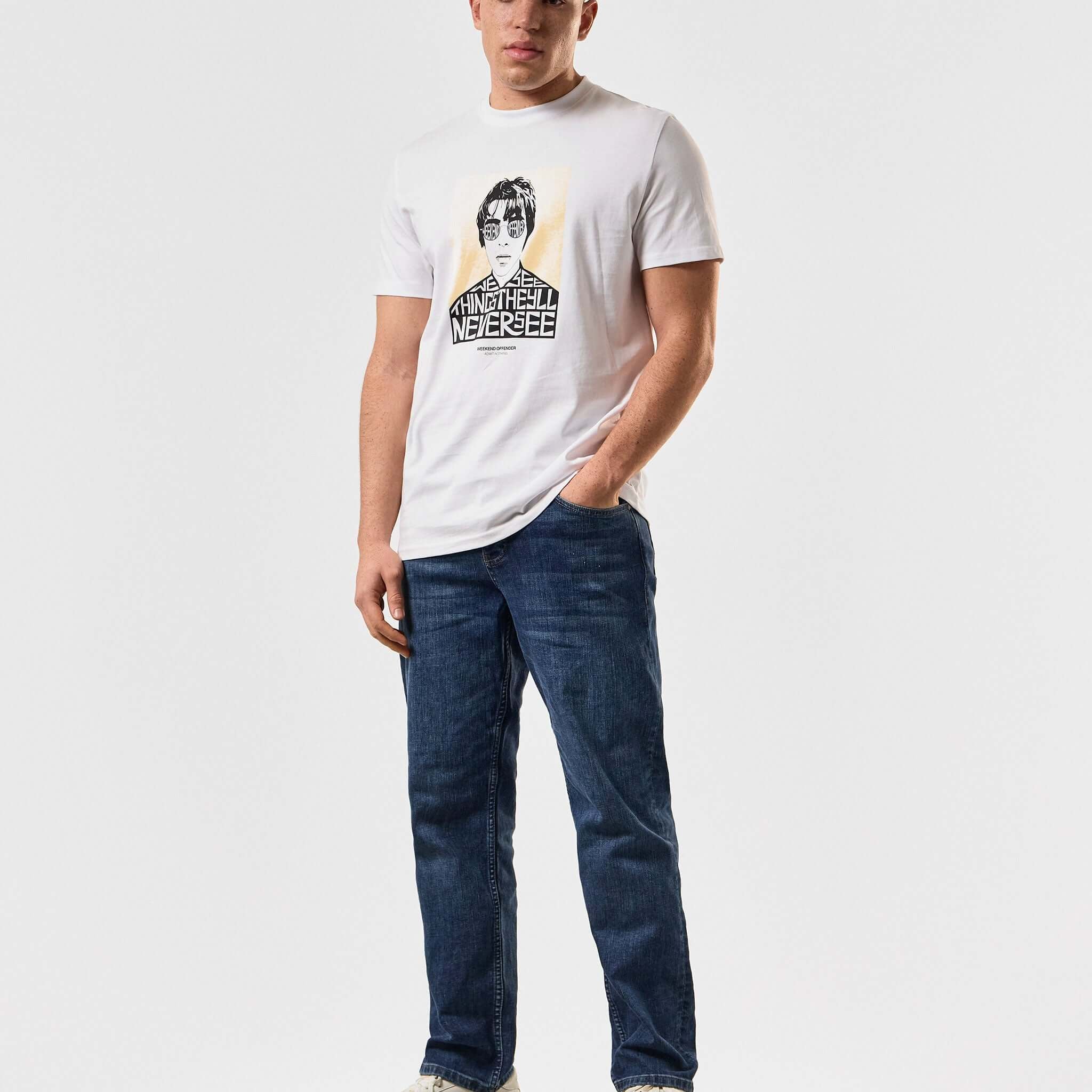 Weekend Offender Forever Graphic T-Shirt White