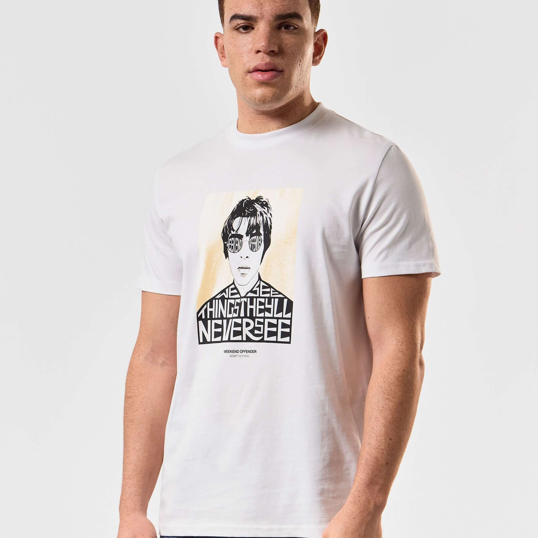 Weekend Offender Forever Graphic T-Shirt White