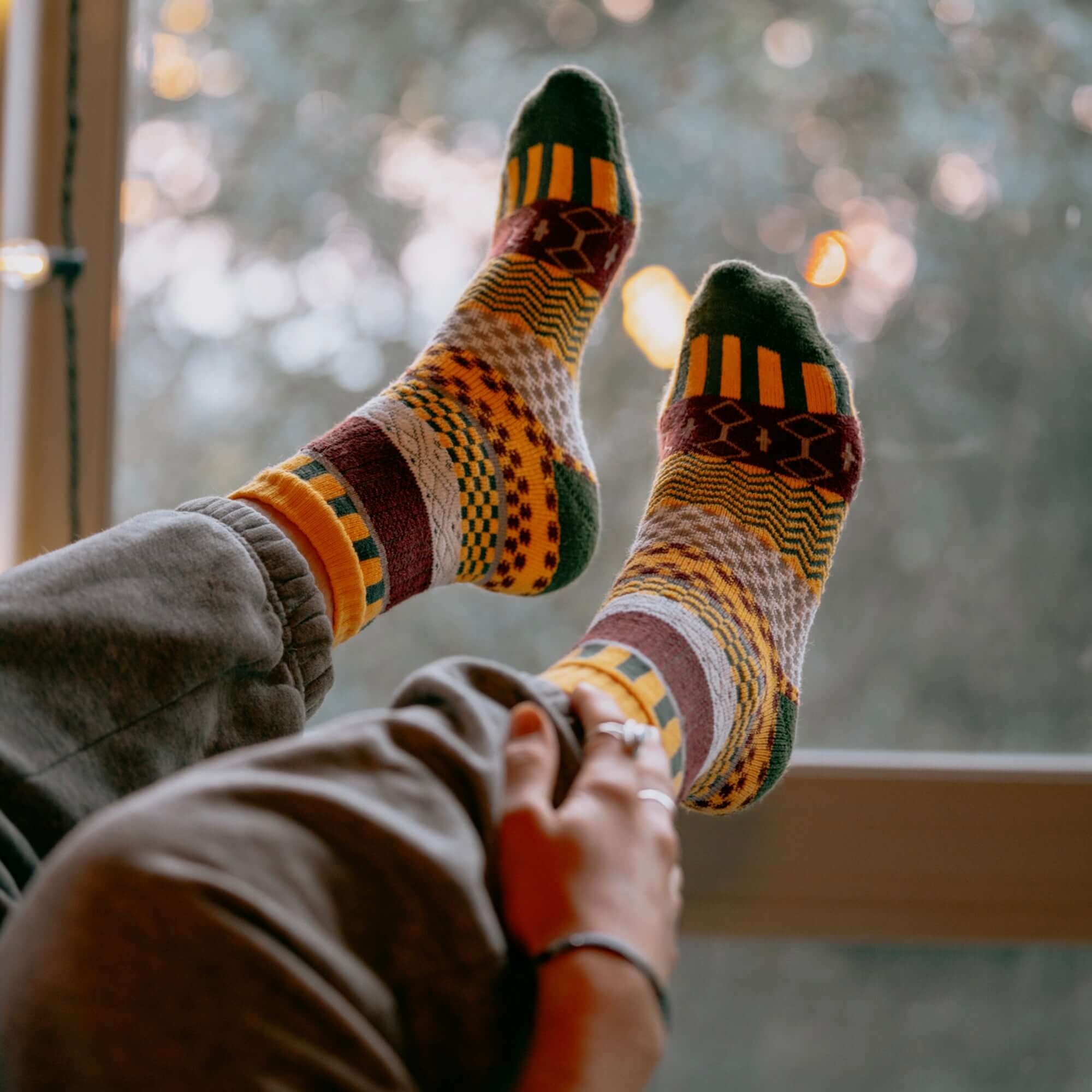 Polar Star Svea Nordic Warm Crew Socks – Inspired by Viking Heritage